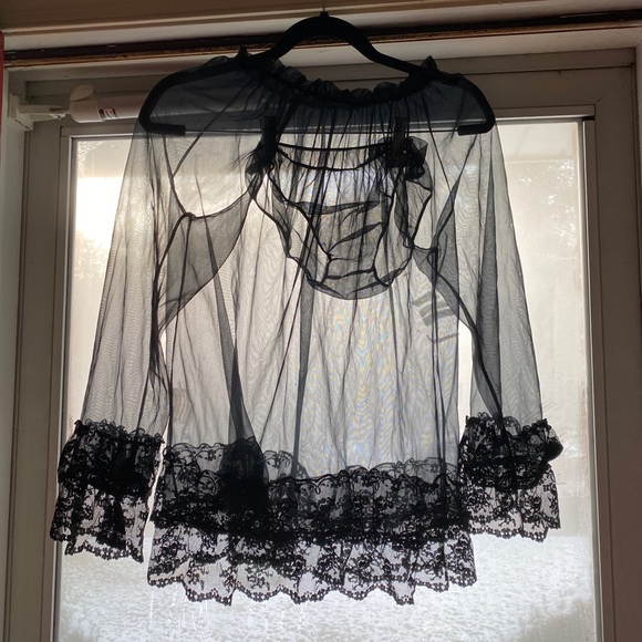 Vintage 60s lingerie sheer set small - Picture 2 of 8